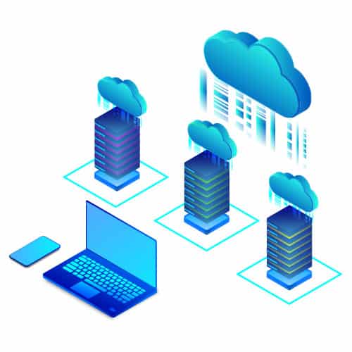 Leistungsfähige Cloud-Infrastruktur