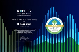 IT-HAUS HP Amplify Impact Catalyst 3star Certificate