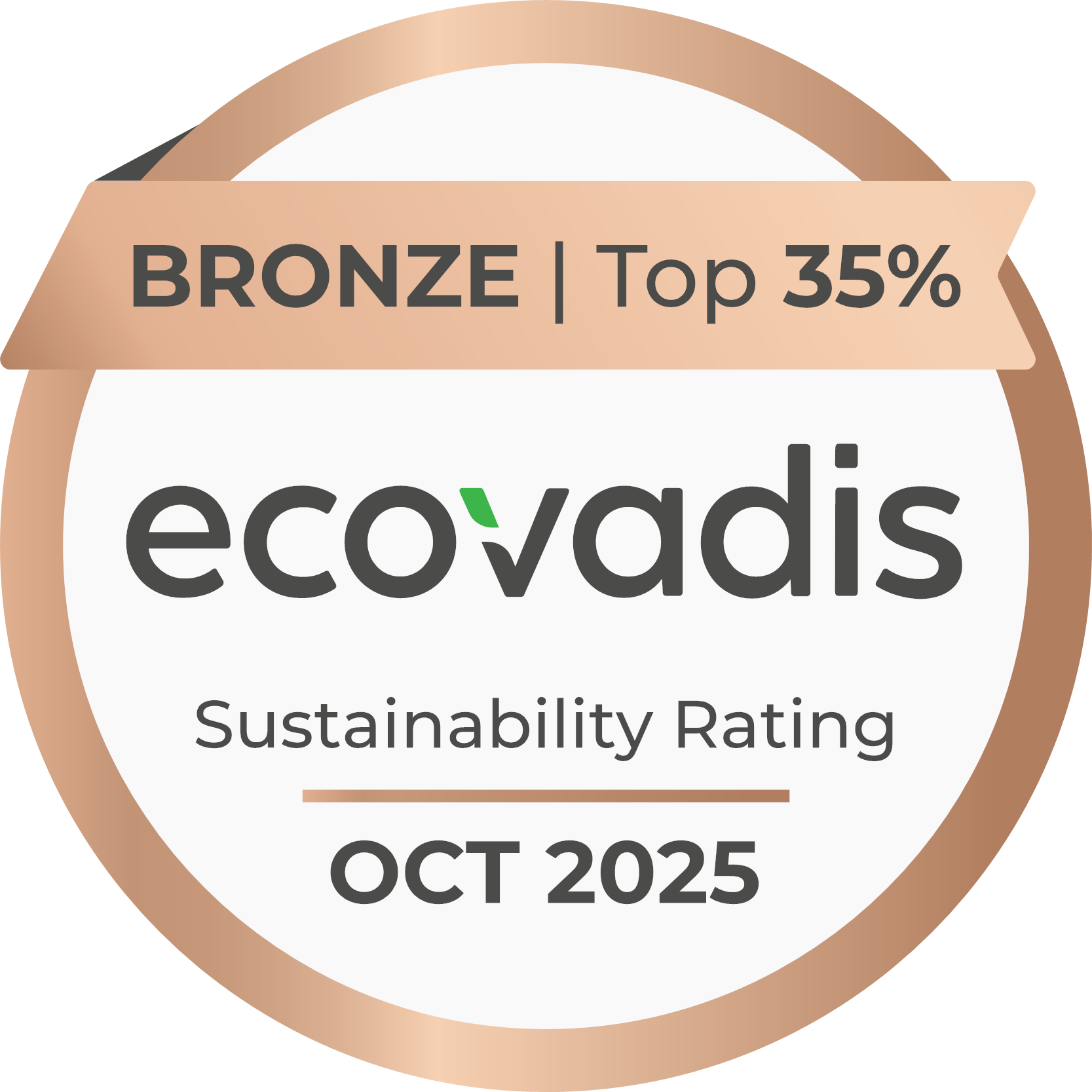 Ecovadis Bronze Medaille Ecovadis 2024
