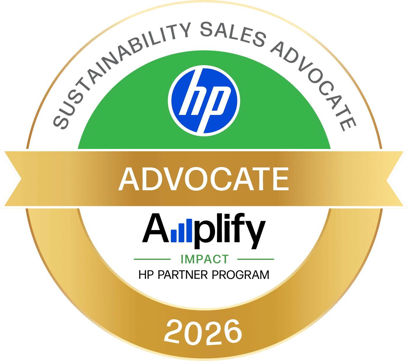 advocate Amplify Impact Badge 25